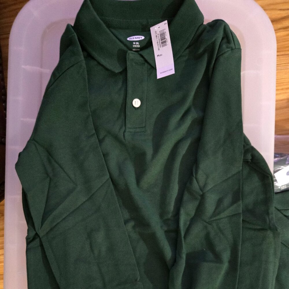 Boys uniform shirts long sleeve